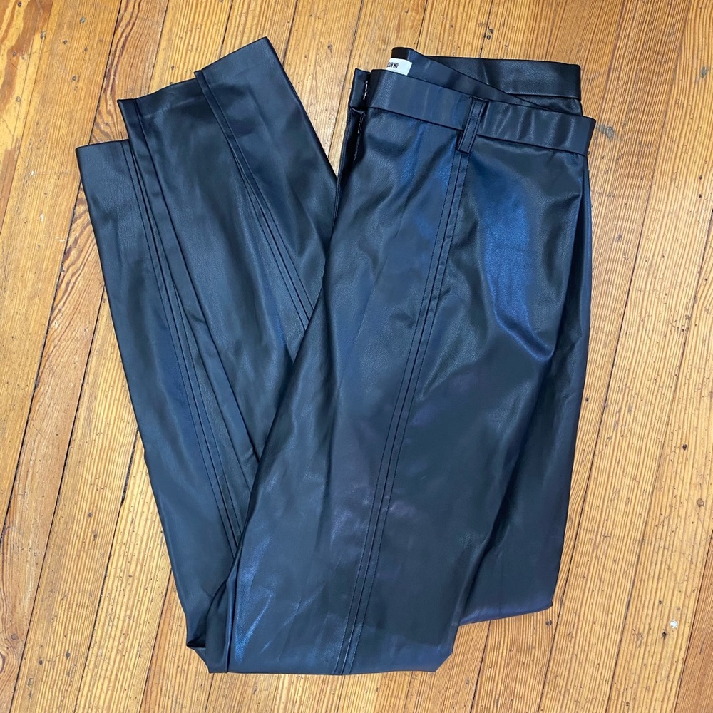 Leather pants